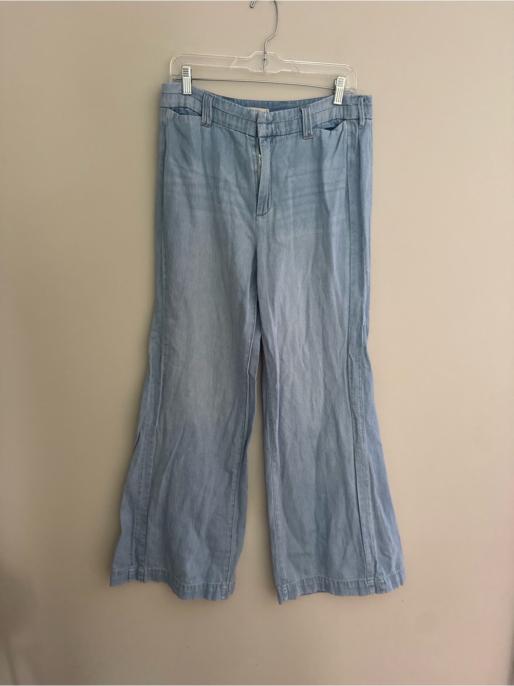 Anthropologie Pilcro High-Rise Wide-Leg Trouser Jeans size 30 - Picture 4 of 6